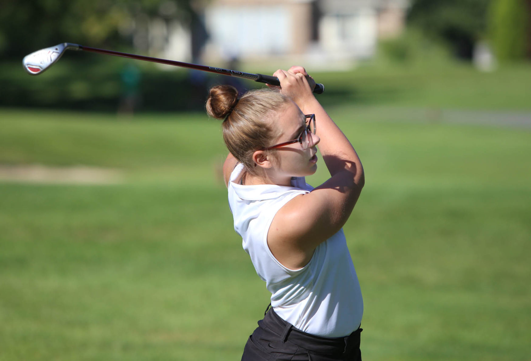 girls golf sectional, Valpo